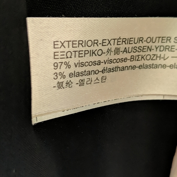 Massimo Dutti Black Jacket with quilted lining - Picture 4 of 4